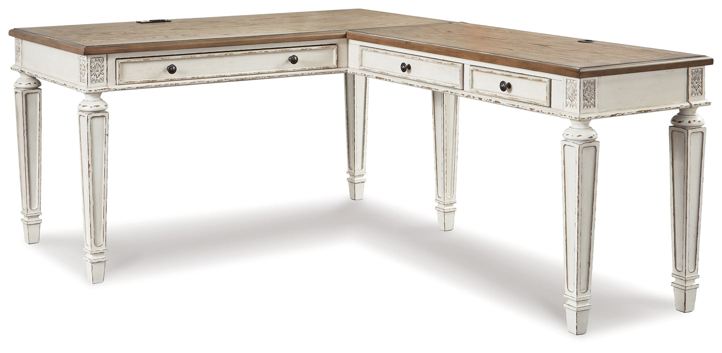 Realyn Home Office Desk Return - Ashley Furniture - Brunei