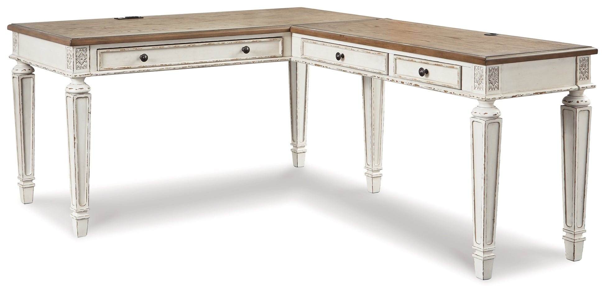 Realyn Home Office Desk Return - Ashley Furniture - Brunei