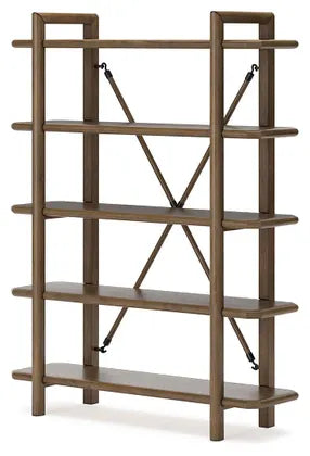 Roanhowe Bookcase;Brown