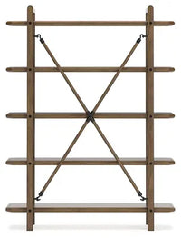 Roanhowe Bookcase;Brown
