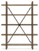Roanhowe Bookcase;Brown