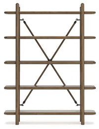 Roanhowe Bookcase;Brown