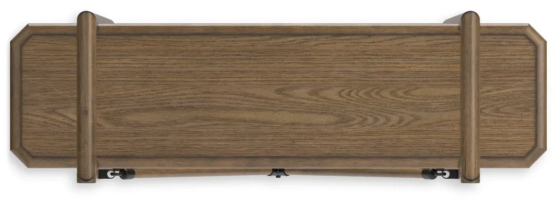 Roanhowe Bookcase;Brown