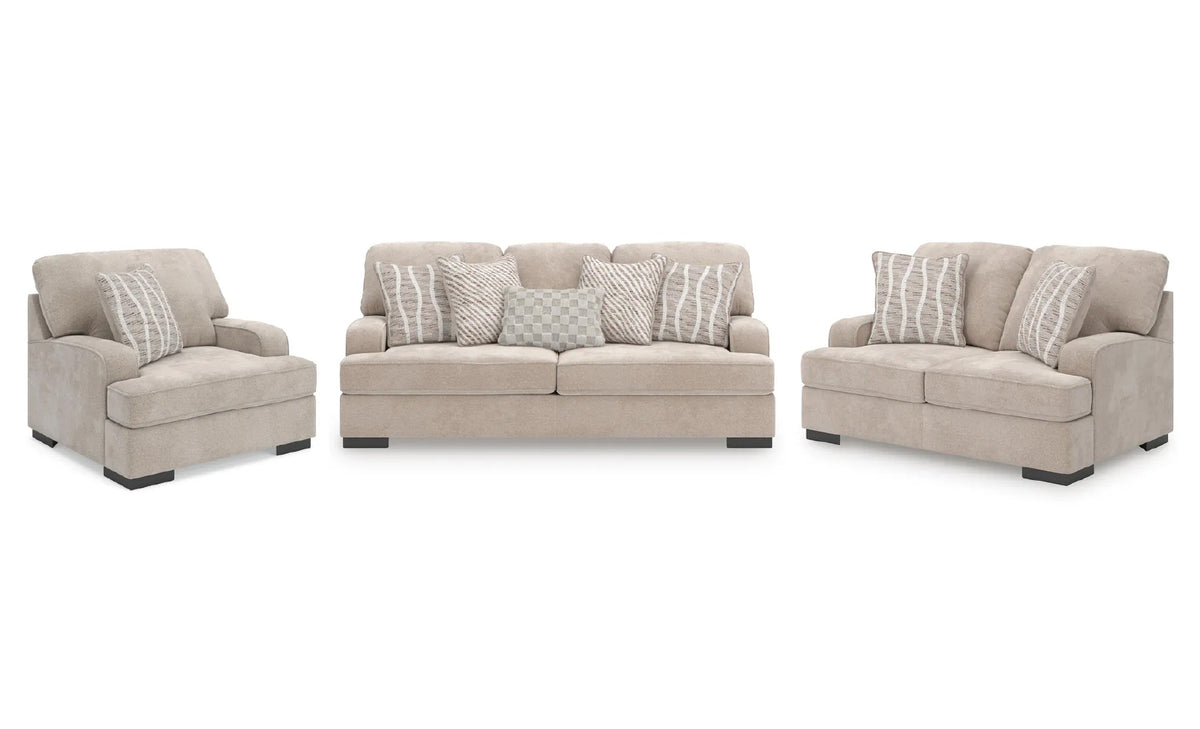 High Profile Sofa Set;Taupe