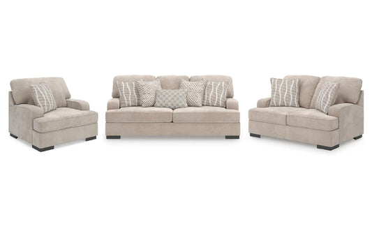 High Profile Sofa Set;Taupe