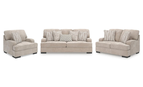 High Profile Sofa Set;Taupe