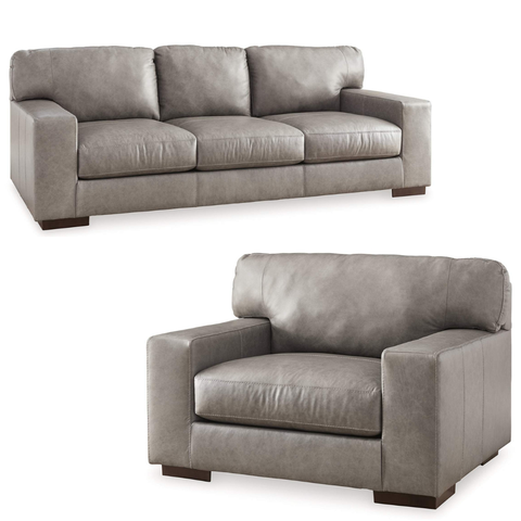Lombardia Sofa and Chair;Fossil