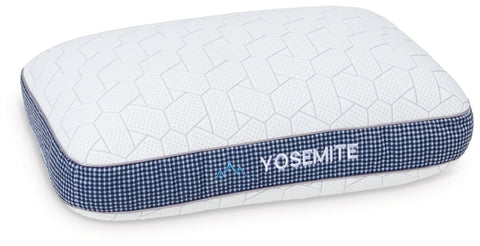 Yosemite 12.75 cm Standard Pillow; WHITE