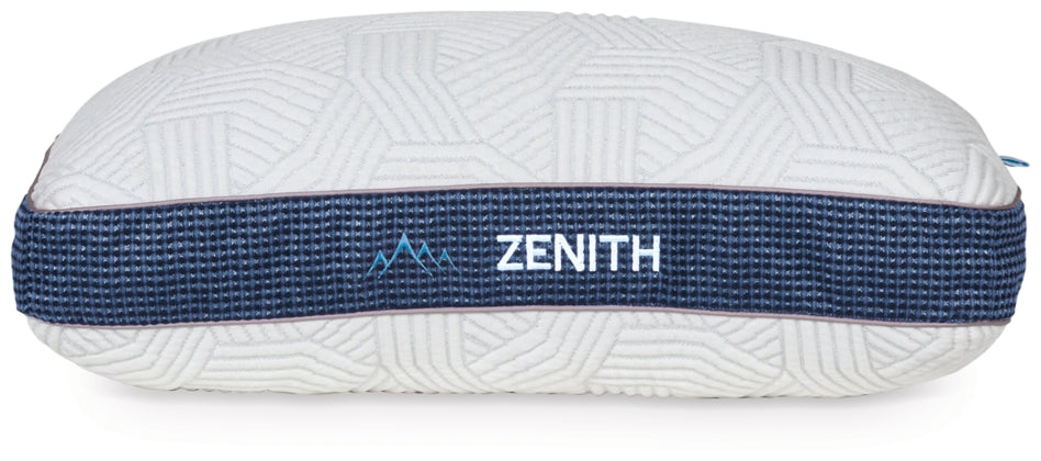 Zenith 15.25 cm Standard Pillow (4/CS); WHITE