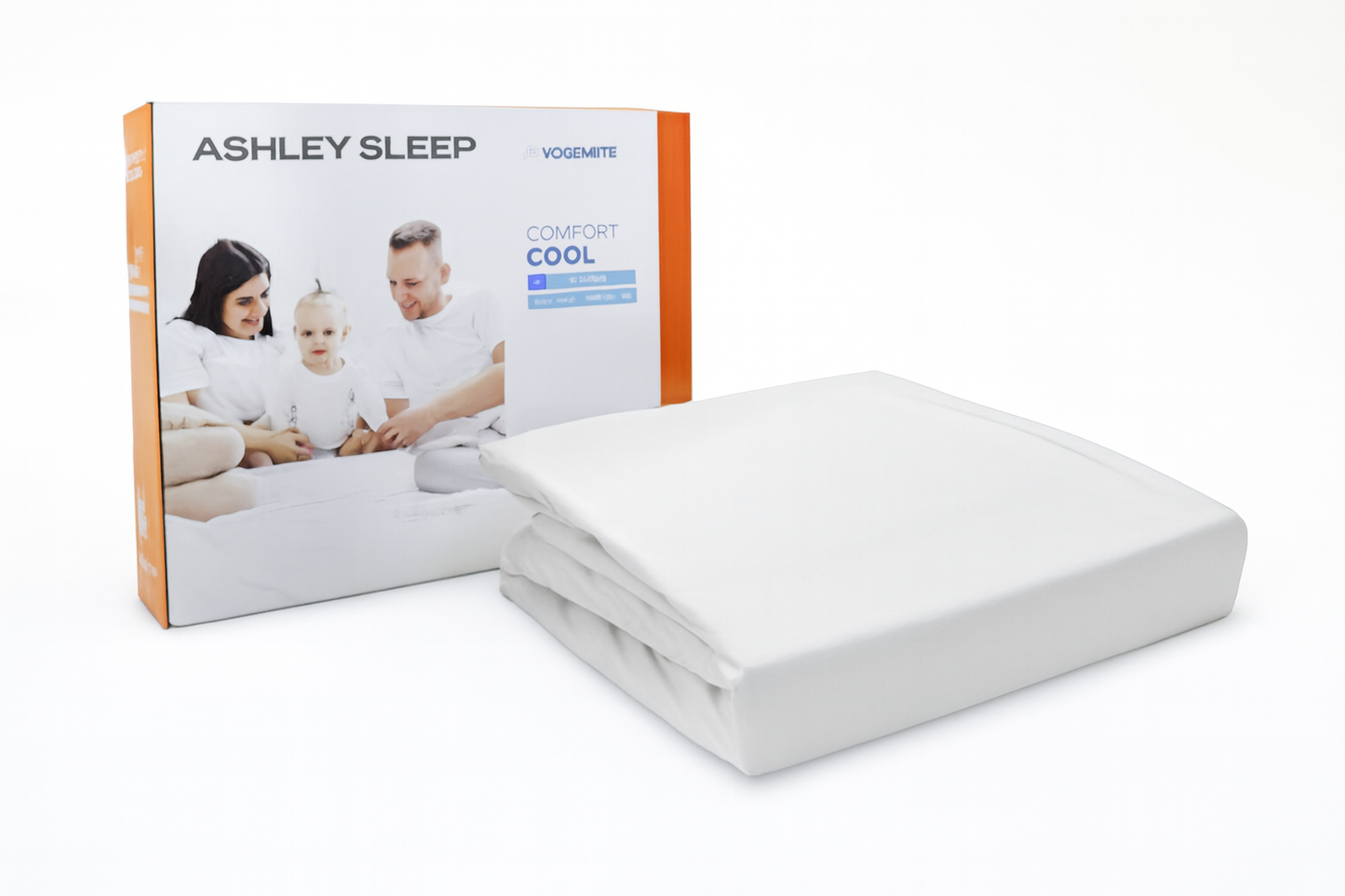 Basic QN Mattress Protector(10/CS);WHITE