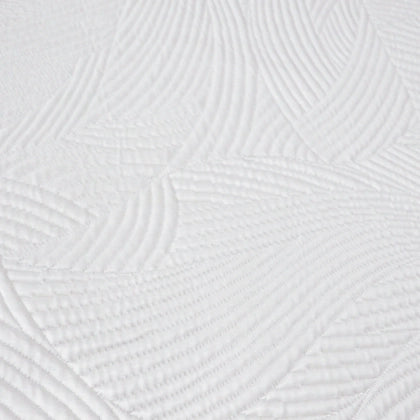 KING MATTRESS PROTECTOR (1 Pcs)-EXTRA  COOLING;WHITE