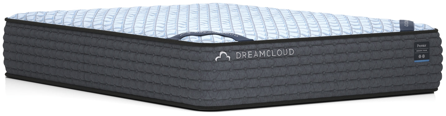 M12141US KING MATTRESS-DREAMCLOUD PREMIER MEMORY FOAM;WHITE
