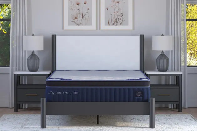 M12141US KING MATTRESS-DREAMCLOUD PREMIER MEMORY FOAM;WHITE