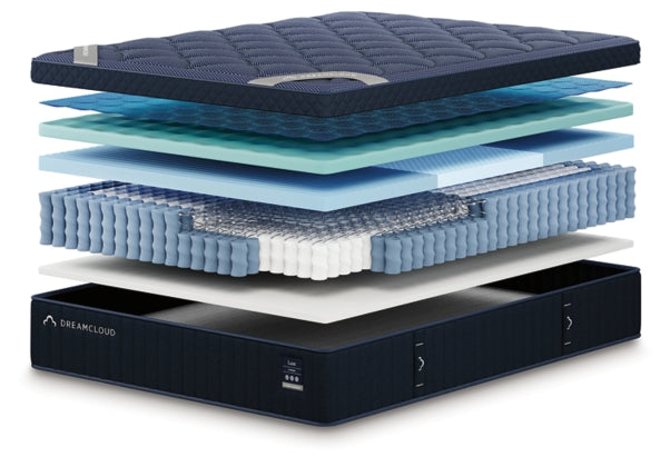 Dreamcloud King Mattress Luxe Hybrid;Blue