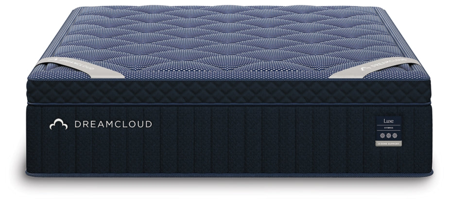 M13741US KING MATTRESS-DREAMCLOUD LUXE HYBRID;WHITE