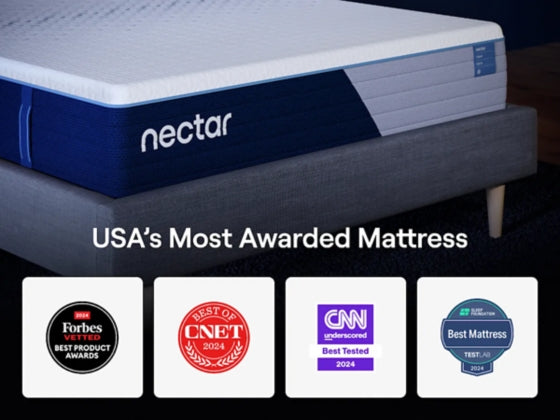 M14041US KING MATTRESS-NECTAR CLASSIC HYBRID;WHITE