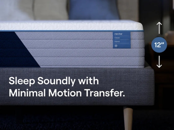 M14041US KING MATTRESS-NECTAR CLASSIC HYBRID;WHITE