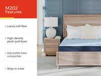 M20241US KING MATTRESS-PEAK 2.0 10 HYBRID;LIGHT BLUE