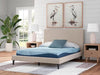 M20441US King Matteress Peak 2.0 8 Memory Foam;Light Blue