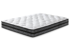 MI59041W3CL King Mattress - 12 Inch Pocketed Hybrid - Sierra Sleep; White