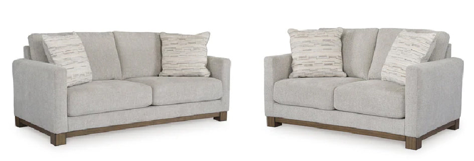 MarinaMae Sofa and love Set;Shadow