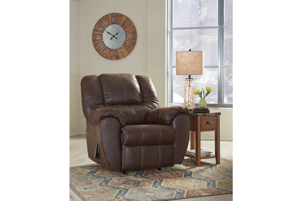 McGann Rocker Recliner;Walnut