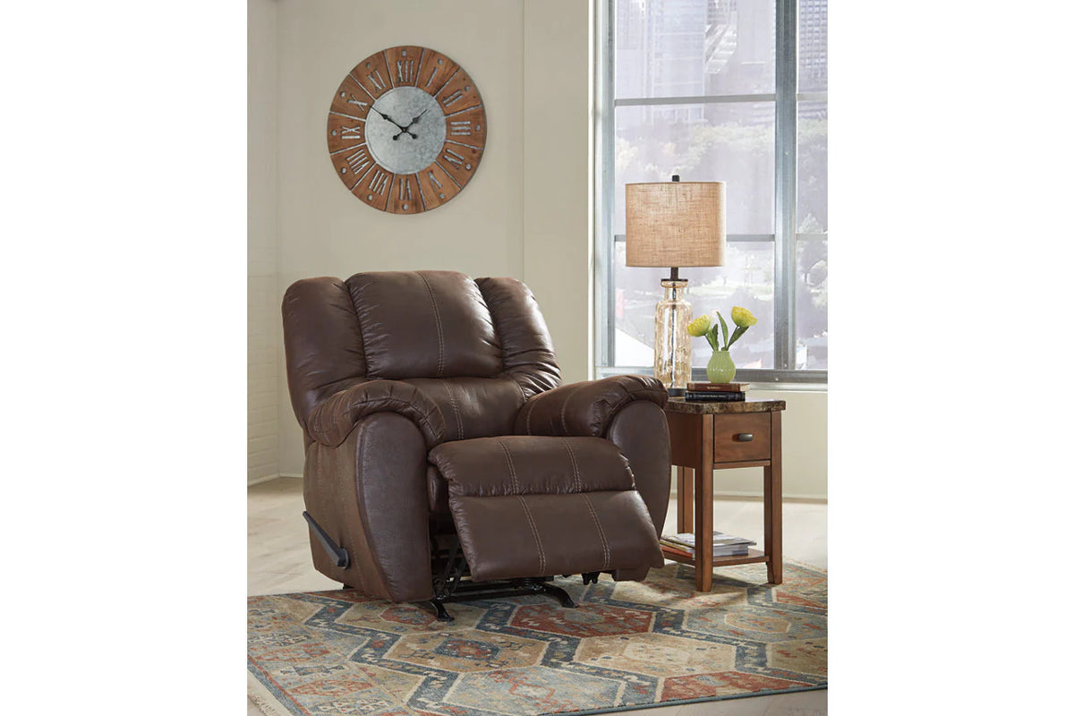 McGann Rocker Recliner;Walnut