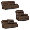 VonRyan Power Recliner Set;Tobacco