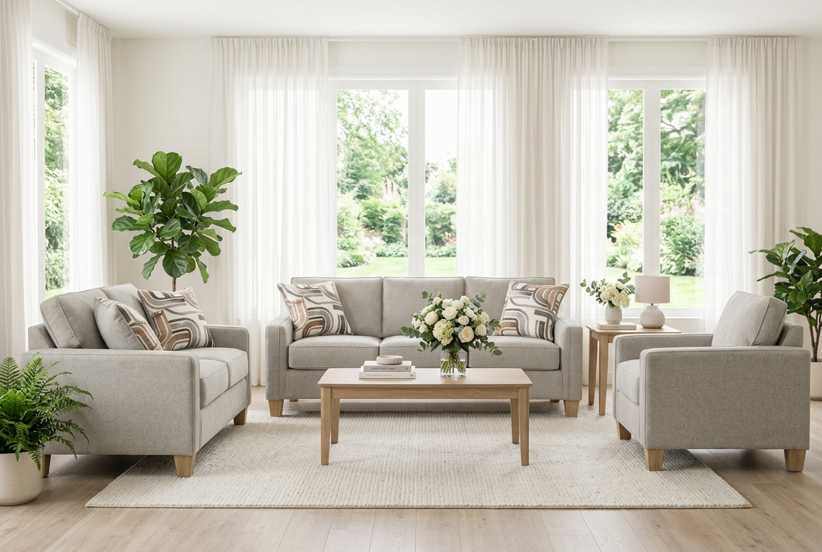 Verandale Sofa Set;Flannel