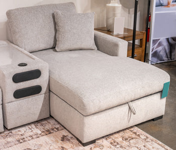 ModMax Luxe Right-Arm Facing Corner Chaise with Storage