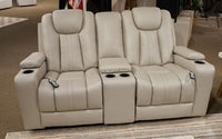 Next Move Glider Reclining Loveseat with Console