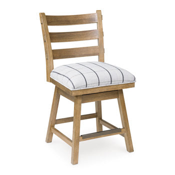 Ridgester Counter Height Swivel Barstool