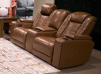 Metro Oasis Power Reclining Loveseat with Console