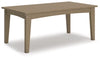 Hyland Wave Outdoor Coffee Table
