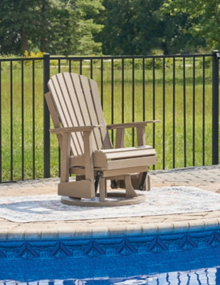 Hyland Wave Outdoor Swivel Glider Chair