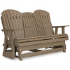 Hyland Wave Outdoor Glider Loveseat