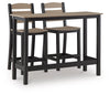 Moondance Outdoor Counter Table and 2 Barstools