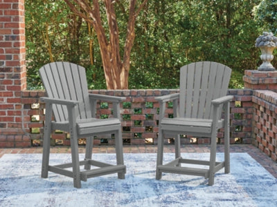 Ross Cove Outdoor Counter Height Bar Stool (Set of 2)