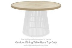 Ocean Park Outdoor Dining Table Base Top