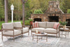 Big Creek Cove Outdoor Love/Chairs/Tables Set (Set of 5)