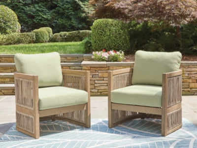 Vision Lane Outdoor Lounge Chair (Set of 2)