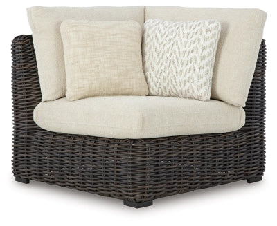 Kimora Outdoor Corner Chair with Cushion