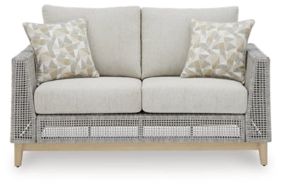 Seton Creek Outdoor Loveseat with Cushion