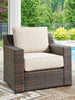 Wellingtons Peak Outdoor Lounge Chair with Cushion