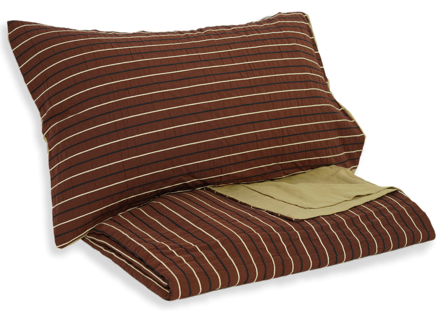 Duvet Set King Duvet Cover Set;DarkBrown