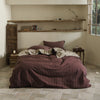 Duvet Set King Duvet Cover Set;DarkBrown