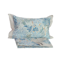 Top of Bed King Duvet Cover Set;Green/Beige