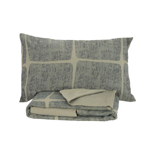 Top of Bed King Duvet Cover Set ;Green