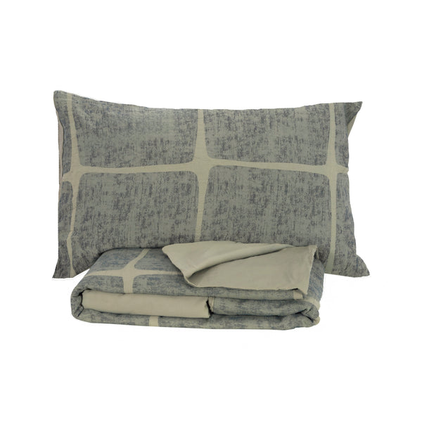 Top of Bed King Duvet Cover Set ;Green
