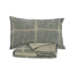 Top of Bed King Duvet Cover Set ;Green